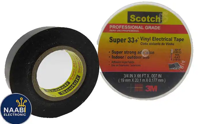 نوار چسب برق اسکاچ تری ام +3M Scotch Super 33