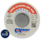 سیم لحیم آساهی 100 گرم 0.8 میلی متر  ASAHI